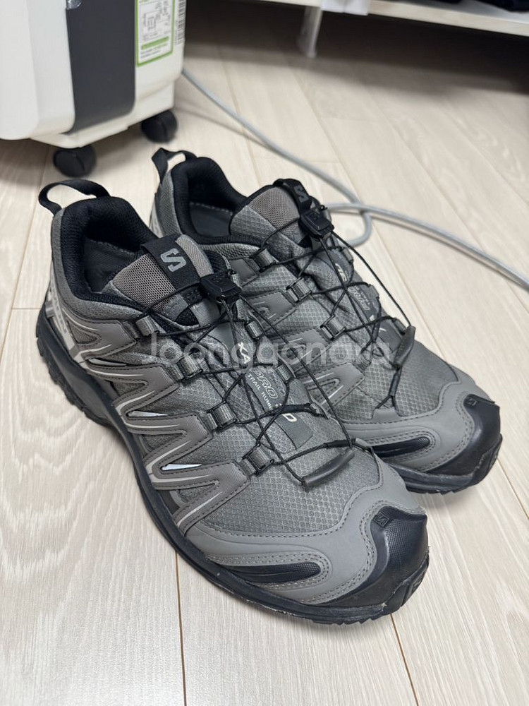 살로몬 XA 프로 3D GTX 퓨터 블랙 실버 클라우드--4