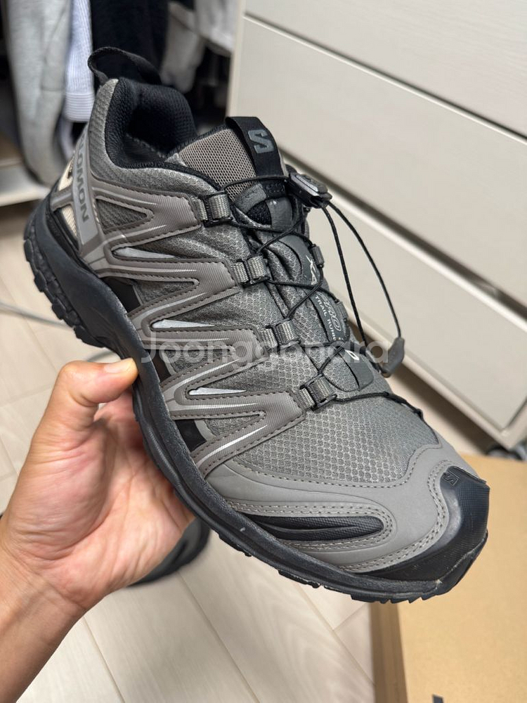 살로몬 XA 프로 3D GTX 퓨터 블랙 실버 클라우드--7