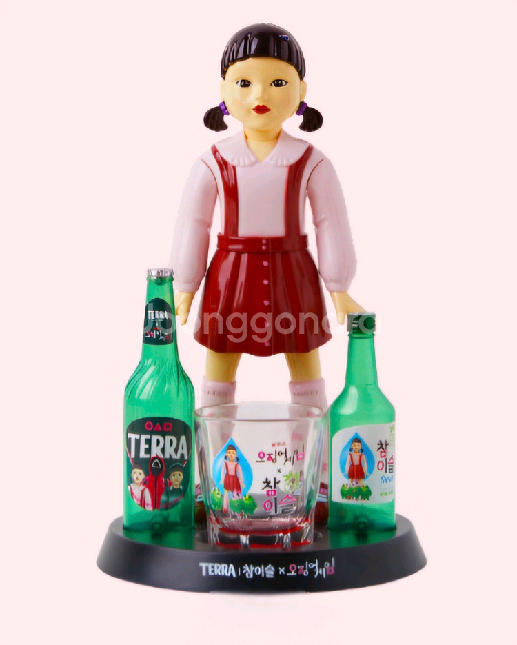 오징어게임3 최신 영희게임기 +컬러잔포함--0