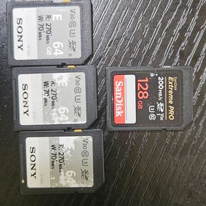 소니SD카드 + BOYA 샷건마이크 + 부품 판매합니다