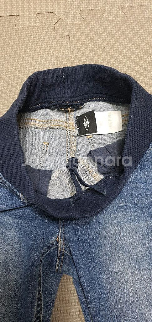 [120-130]여아바지 2벌일괄/치마레깅스+청바지--7