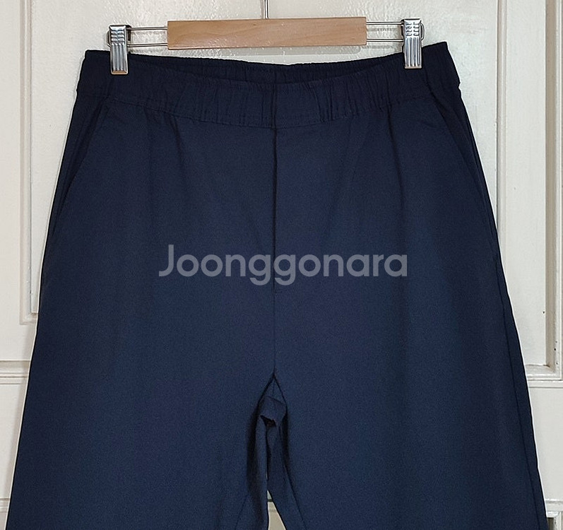 [새옷]남성바지32 네이비 스판바지 여름바지 테이퍼드--2