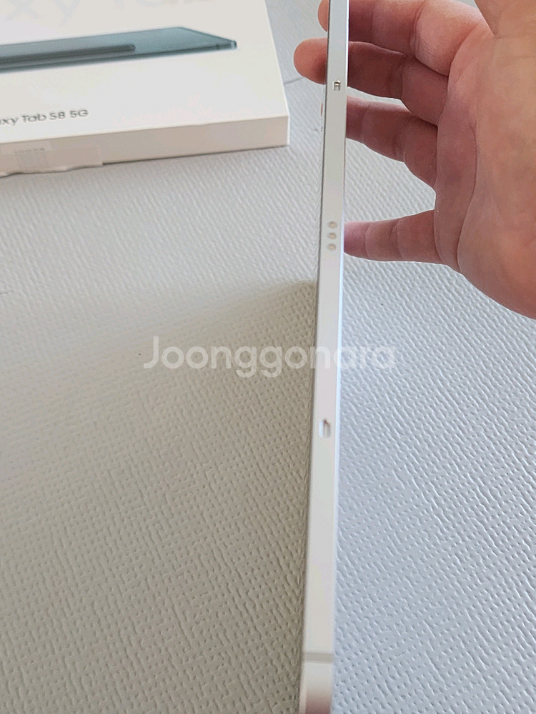 갤럭시탭 S8 128G 5G셀룰러 팝니다.--2