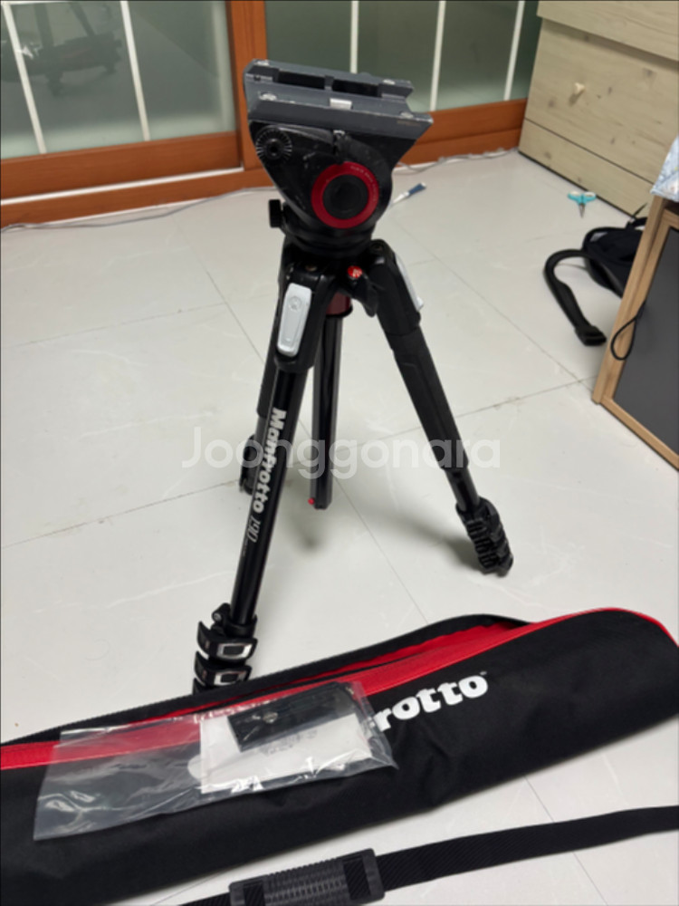 Manfrotto 190 pro4 + MVH500AH--0