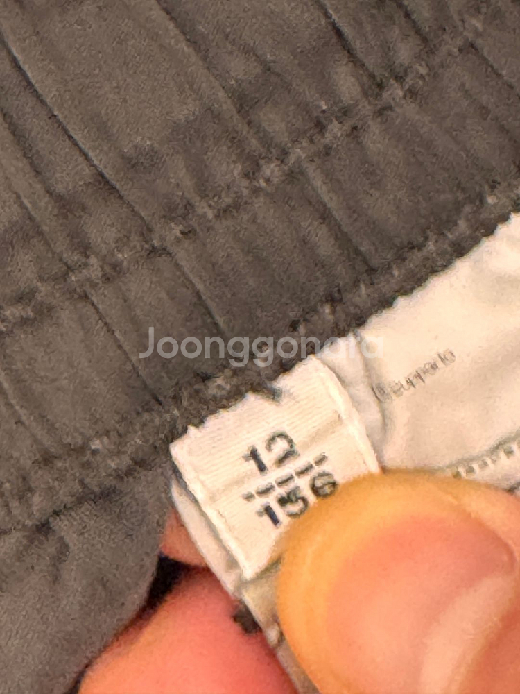 정품 스톤아일랜드 조거팬츠 블랙 키즈 사이즈--3