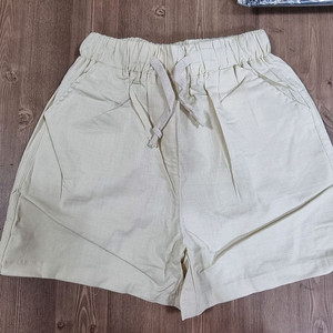 여성 여름 반바지 허리 밴드 스트링 핫팬츠 면바지 숏바