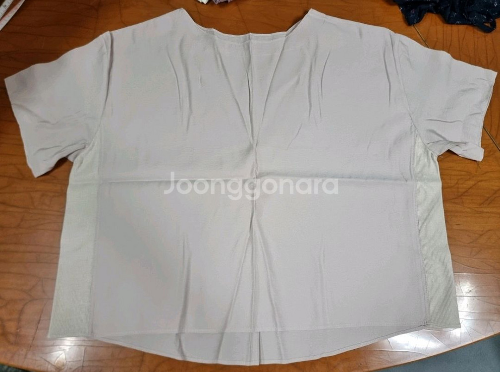 여성 라운드 루즈핏 티셔츠 시원해요 오버핏--3