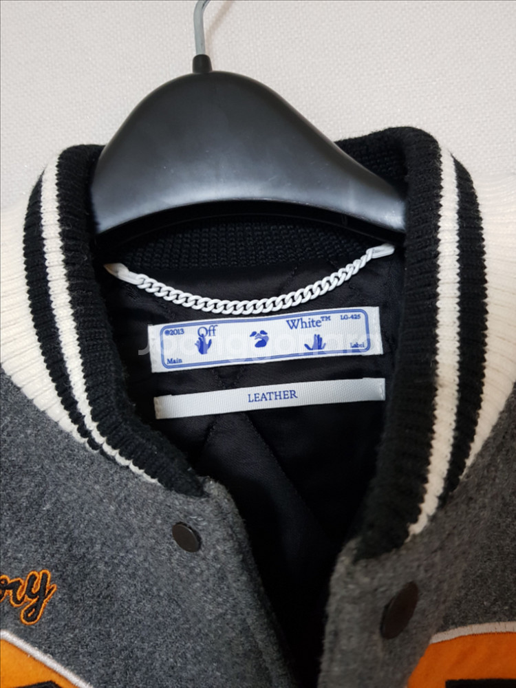 오프화이트 버질아블로 바시티 자켓--6