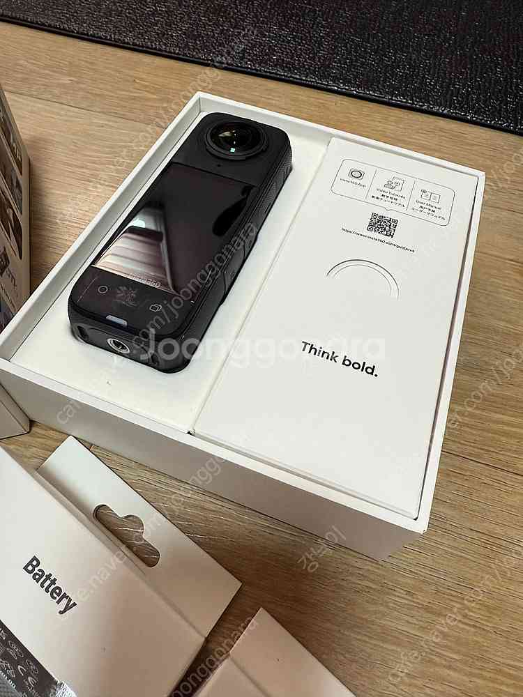 인스타360X4 + 256g 메모리카드--2