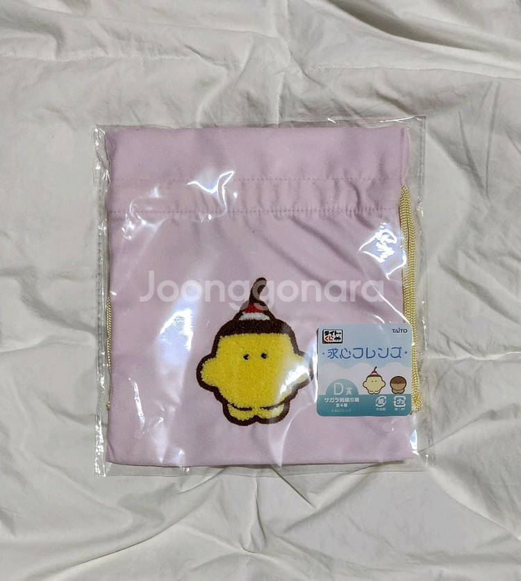 츠부라나히토미 오바케누 쿠지 푸딩 복조리 파우치--0