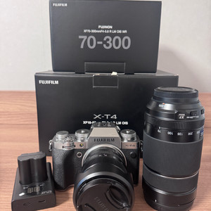 후지필름 X-T4 카메라 + 렌즈 세트