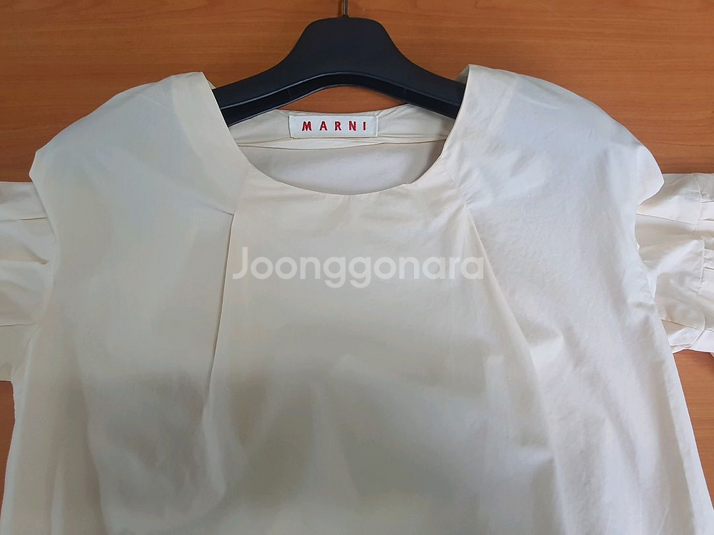 MARNI 마르니 여성 썸머 와이드 반팔티--1