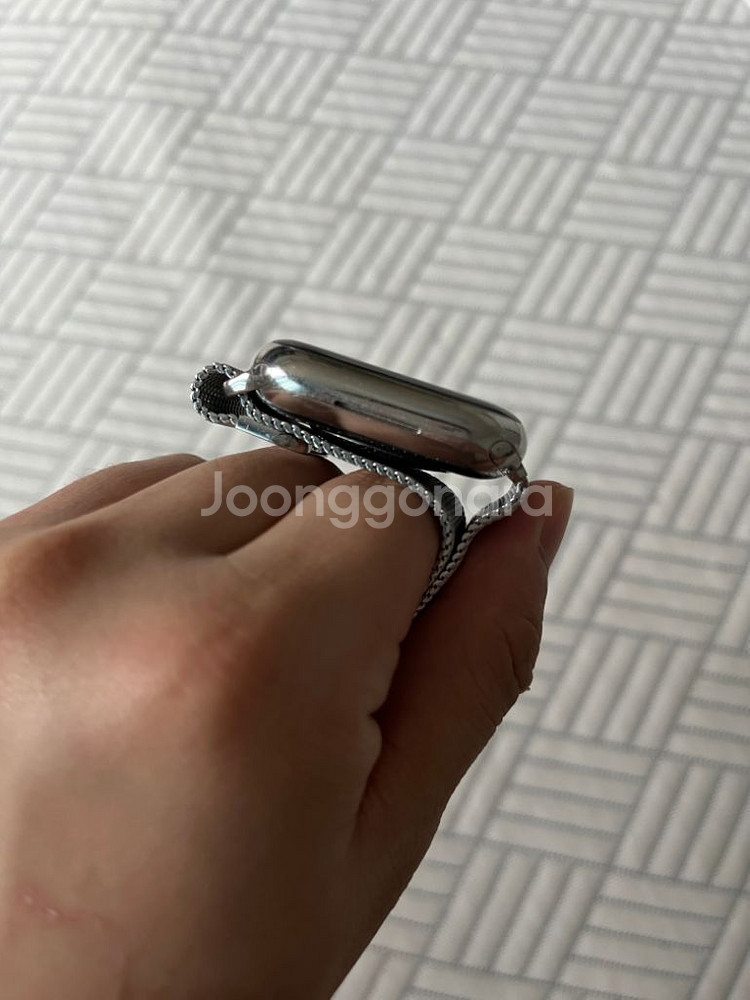 애플워치7 41mm 스테인리스 팝니다--1