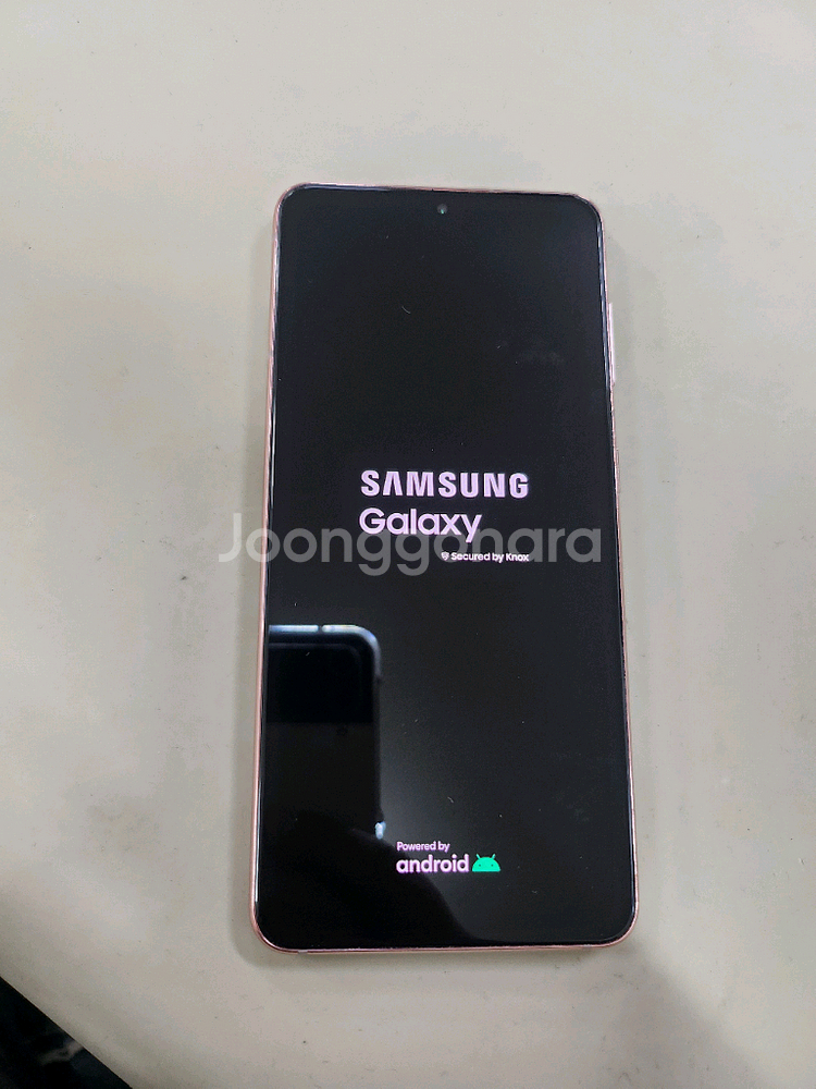 갤럭시S21 5G 256GB 핑크 깨끗 합니다.--0