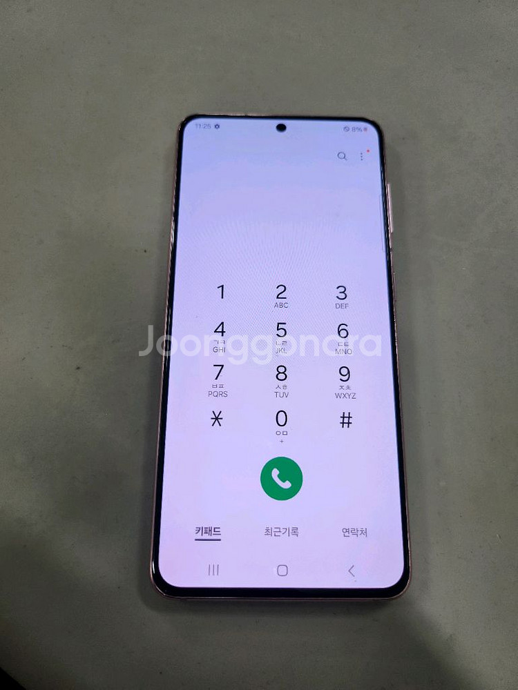 갤럭시S21 5G 256GB 핑크 깨끗 합니다.--2