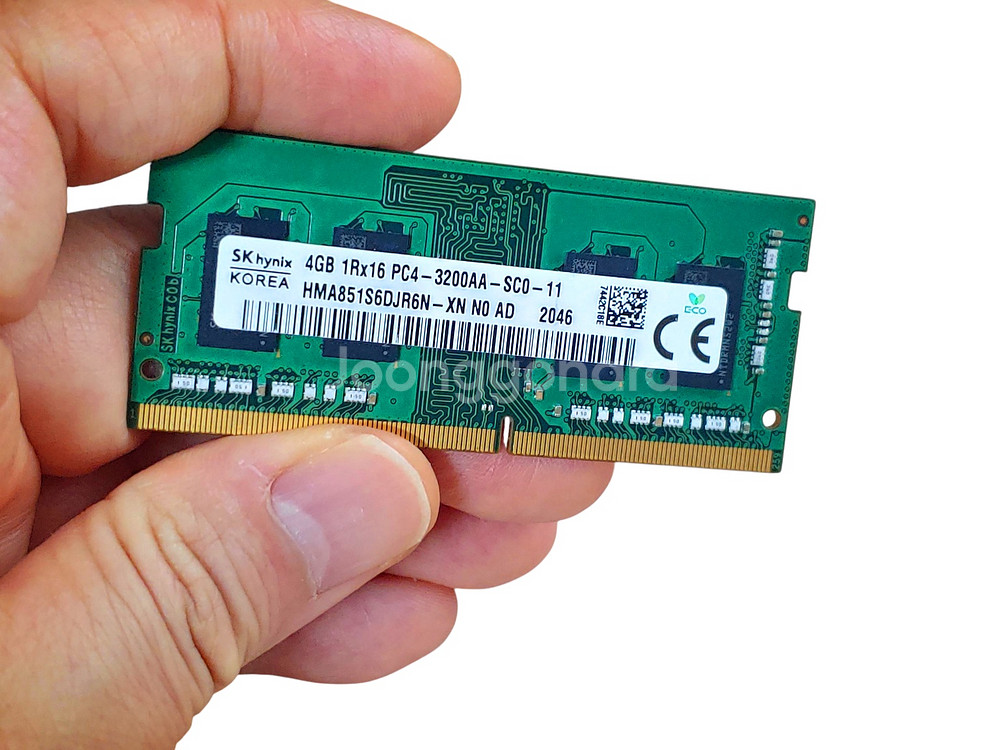 SK하이닉스 DDR4 4GB 3200AA 노트북 메모리--3