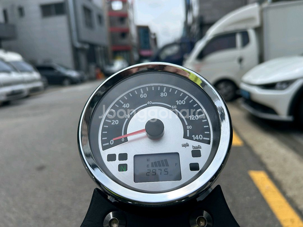 한솜 베네트125 23년 2천km 무사고 그레이색상--9