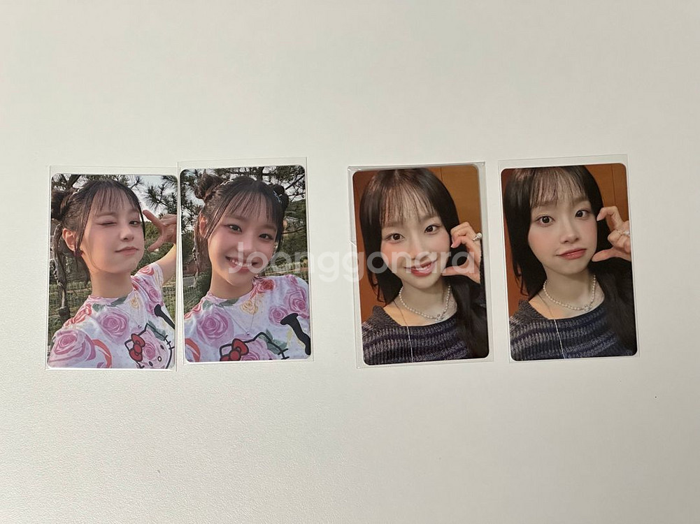 츄 CHUU 미공포 포토카드--1