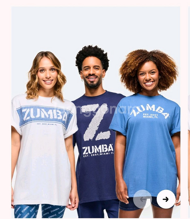zumba. 해외직구 정품 신상품 1셋트--0