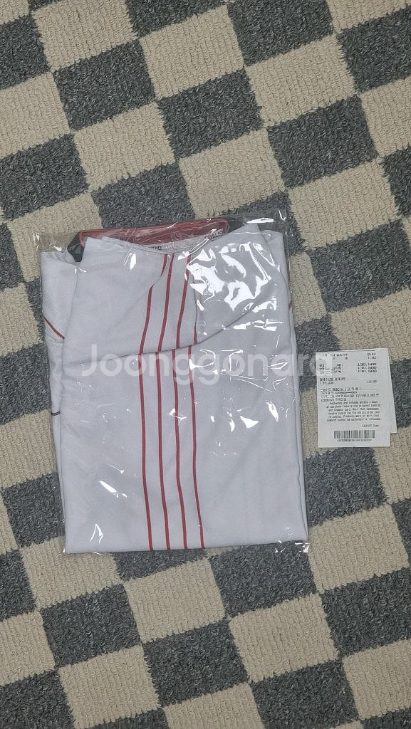 2024 T1 페이커 공식 유니폼 저지 (XL, 정품)--4