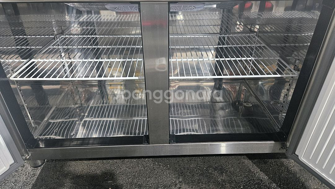 업소용 에버젠 1500 테이블 간냉식 냉동고--1