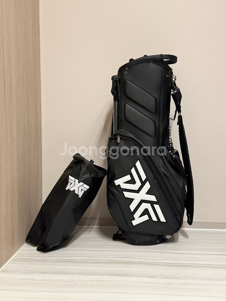 PXG 블랙 스탠드 골프백 새상품--0