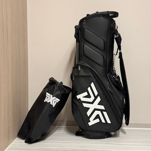 PXG 블랙 스탠드 골프백 새상품