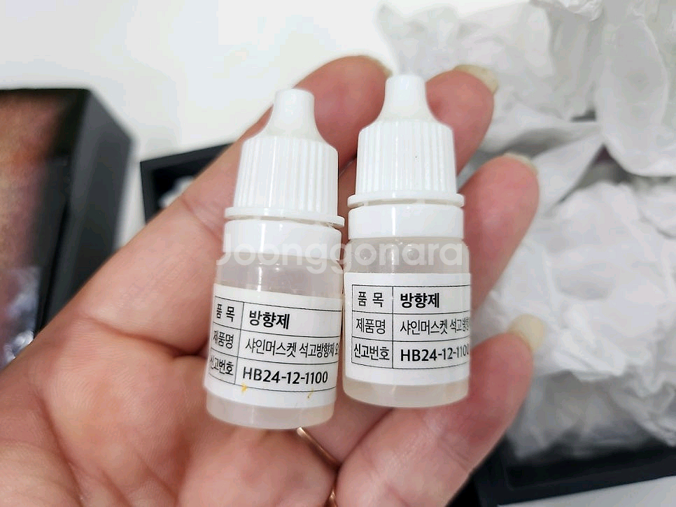 화이트부처님석고방향제 석가탄신일 2개 자개케이스제공--5