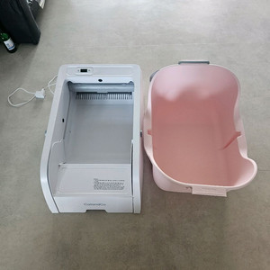 고양이 자동 화장실. 모노모그 거름망
