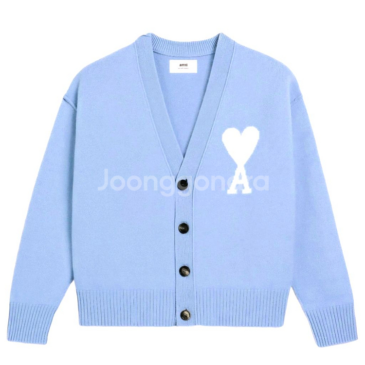 [새상품] 아미 빅하트 울 가디건 [XL]--0