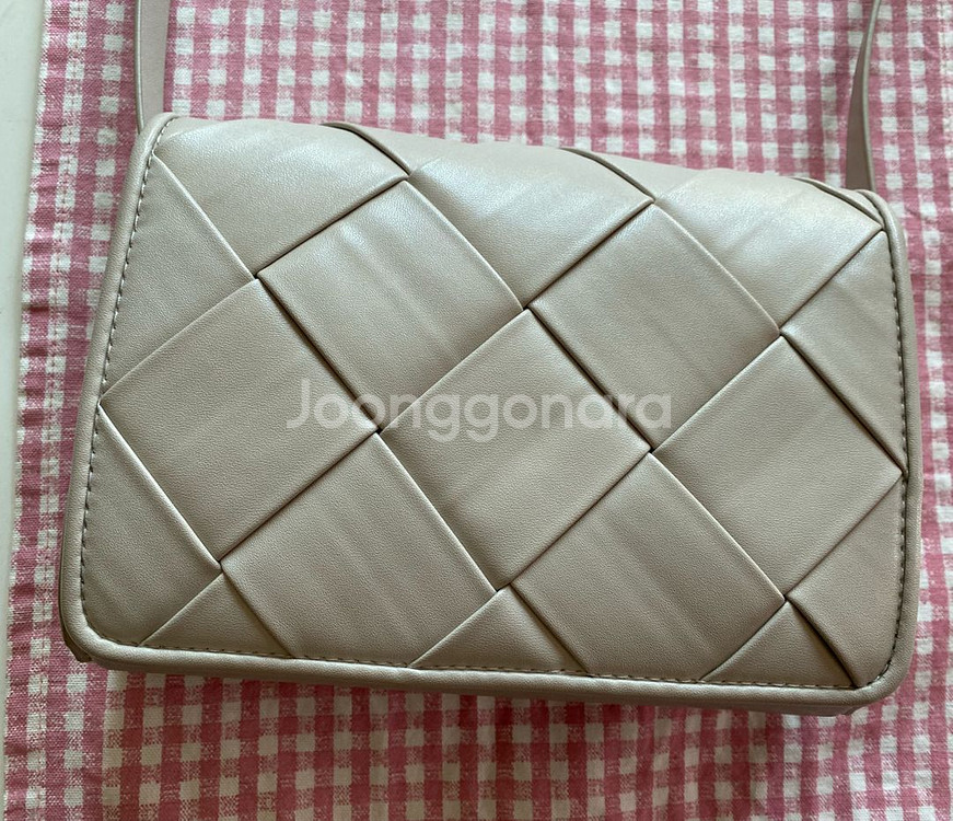 H&M 아이보리 숄더백(새상품급상태)--2