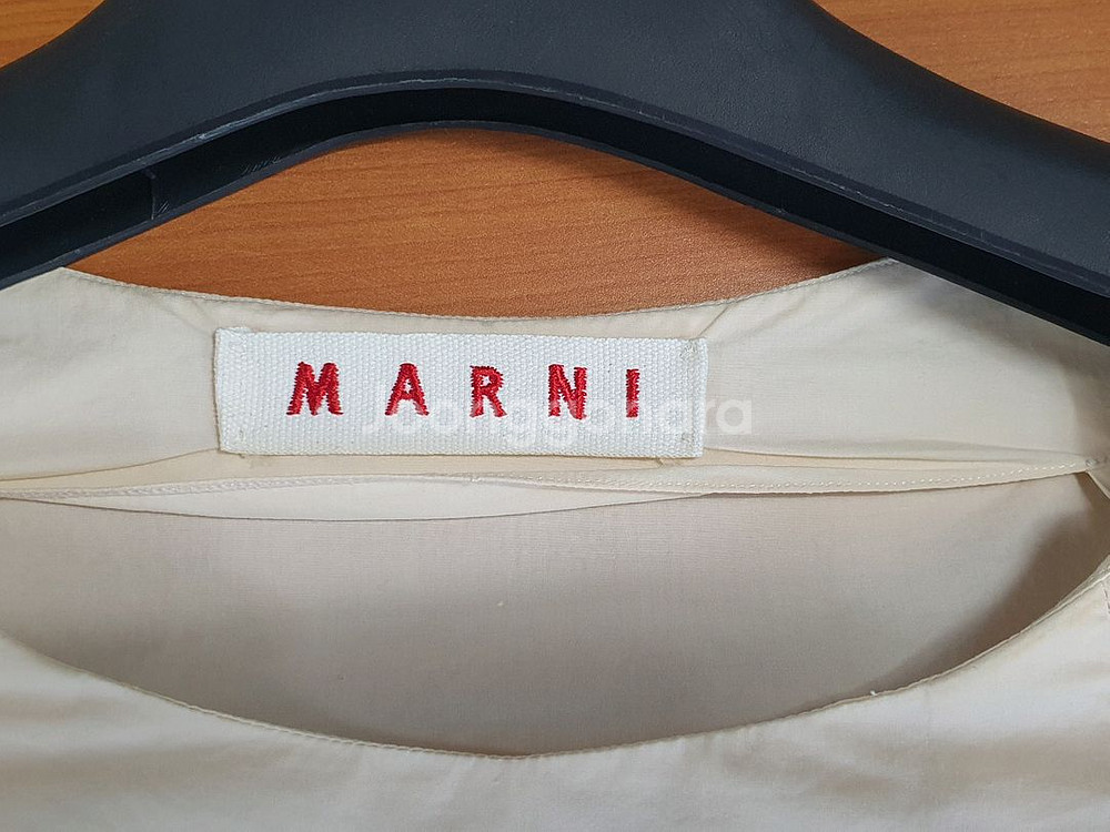 MARNI 마르니 여성 썸머 와이드 반팔티--2