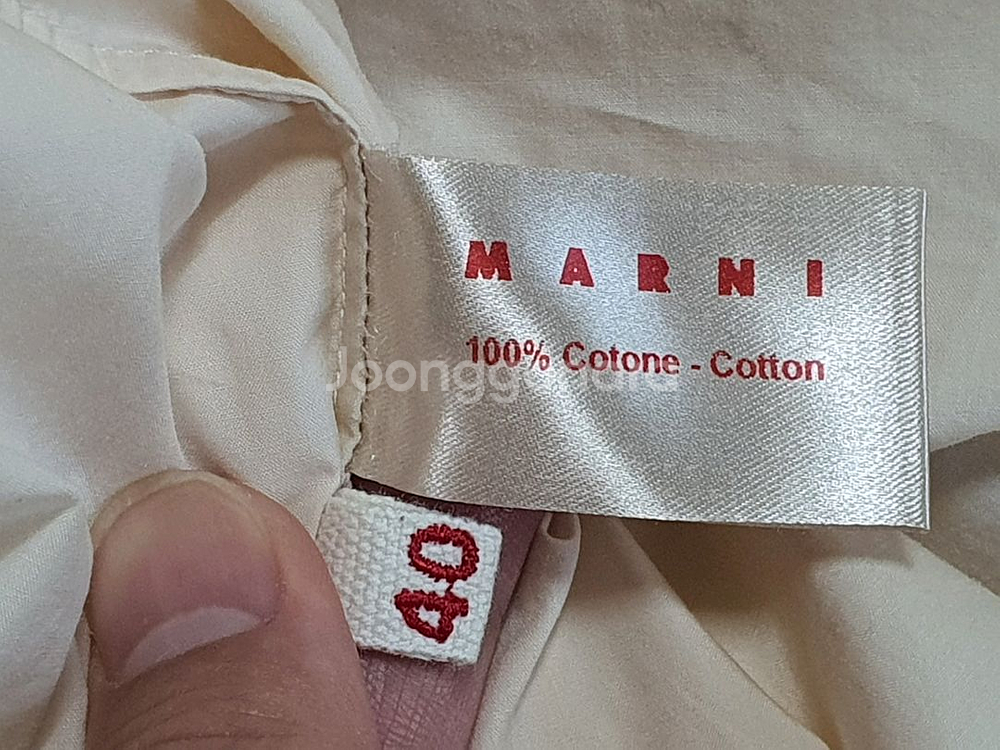 MARNI 마르니 여성 썸머 와이드 반팔티--6