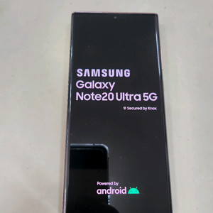 갤럭시노트20울트라 256GB 브론즈 입니다.