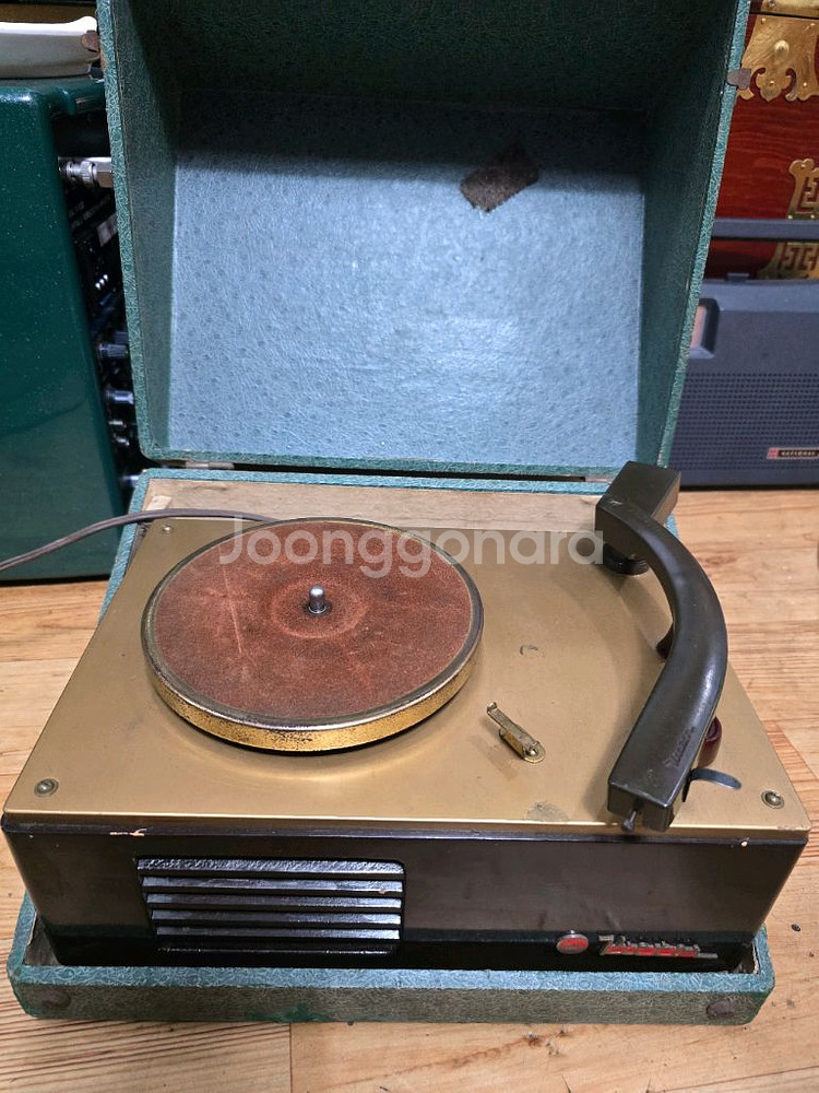 진공관 축음기(근대사귀품)--0