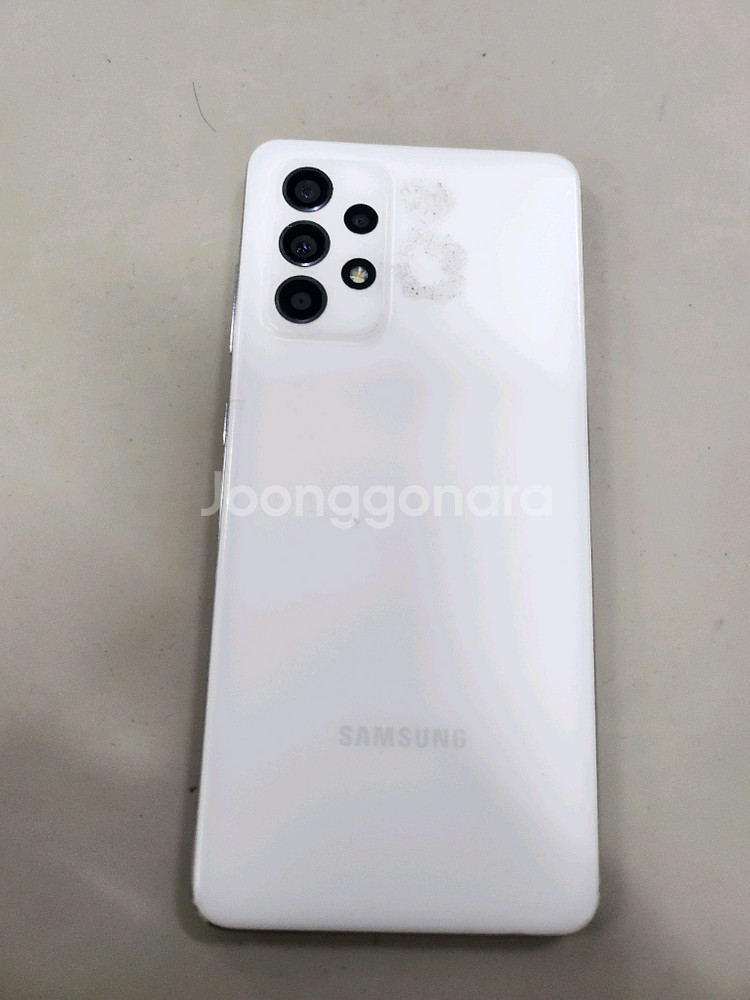 갤럭시A52S 5G 128GB 화이트 자급제 입니다.--3