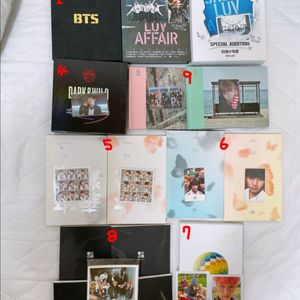 BTS 방탄 앨범 일괄(포카o 포스터o 특전o)