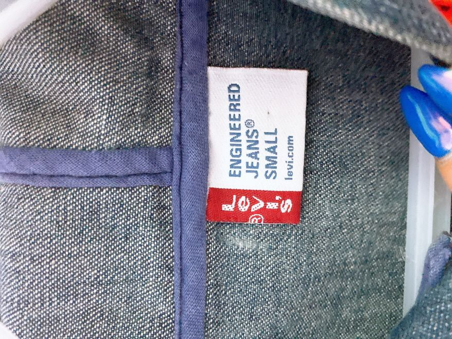 (여성S)리바이스데님반집업후드민소매원피스--5