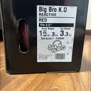 [새상품] 스웨그 빅브로 K.O. 볼링공 미사용