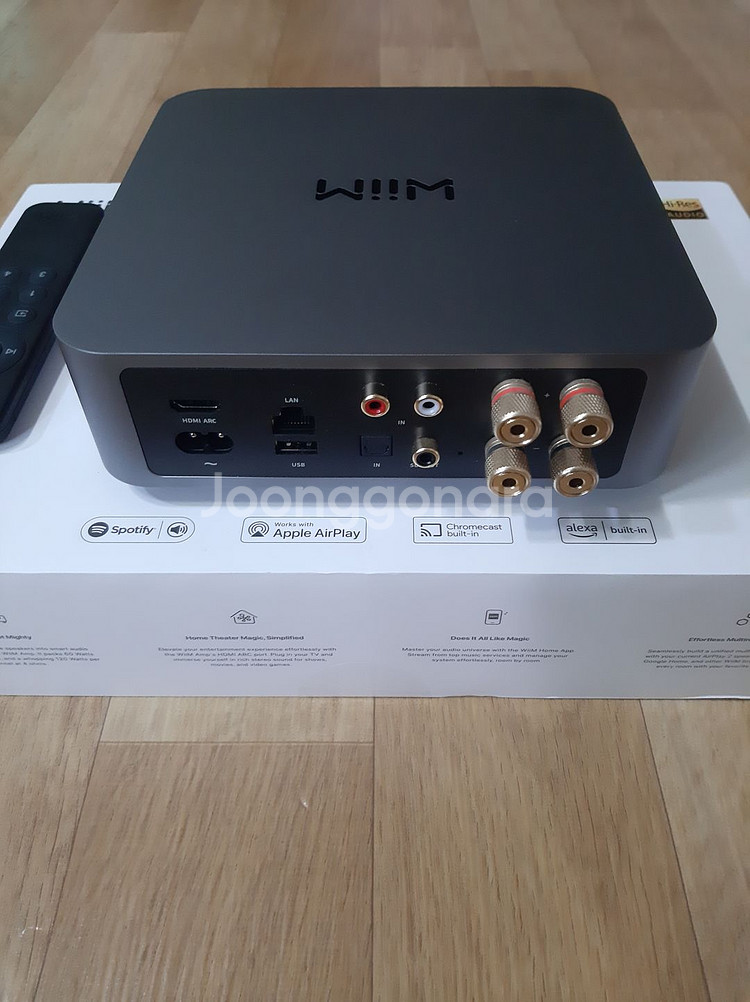 윔 앰프 Wiim AMP 네트워크 스트리밍 앰프--1