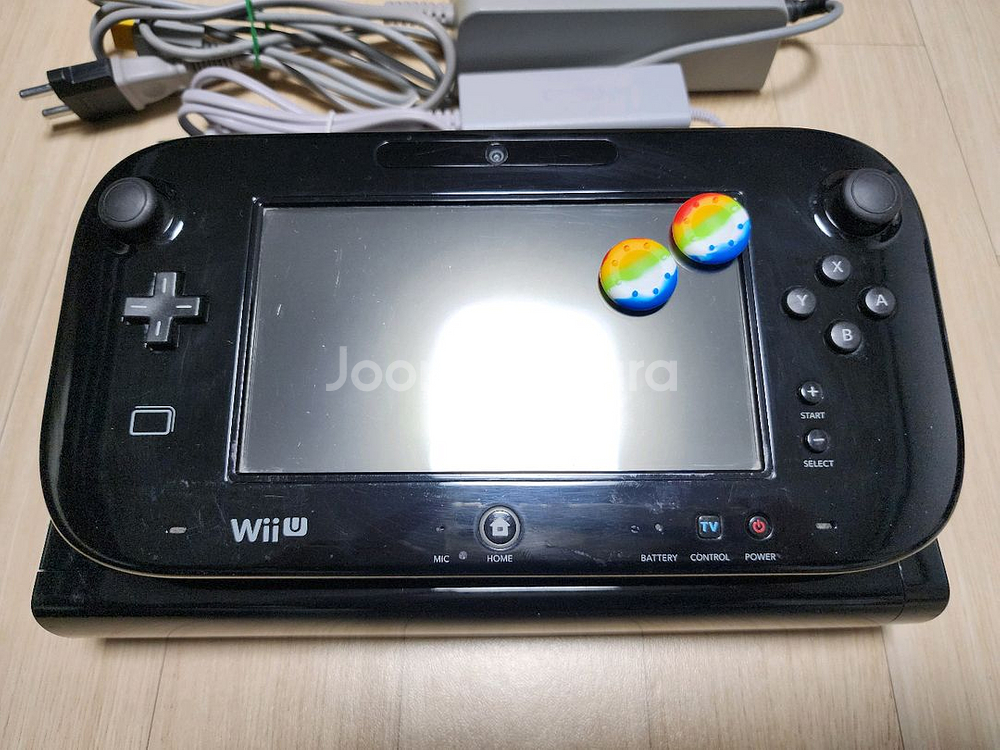 닌텐도 위유 wii u 검정색 한글 완전판--0