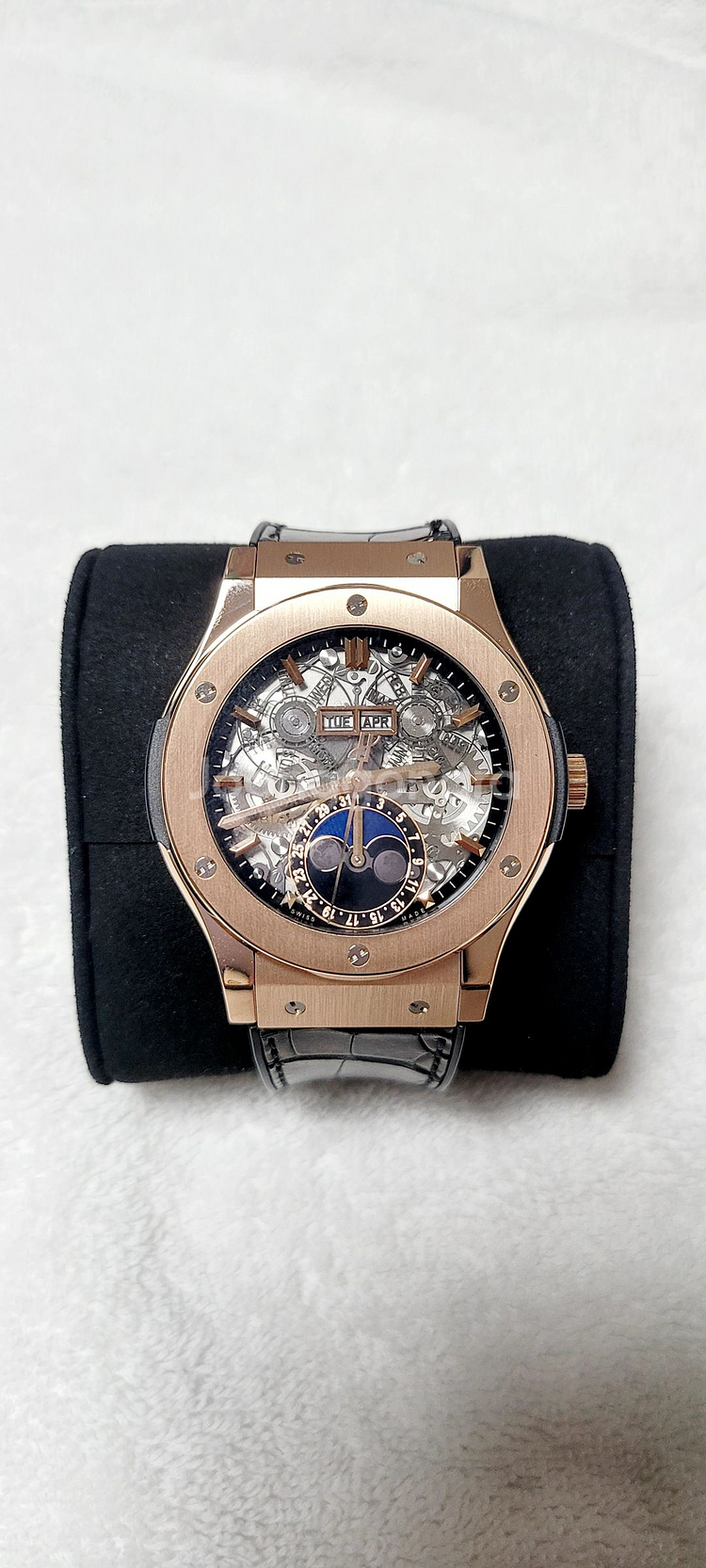 위블로 클래식 퓨전 문페이즈 18K 킹 로즈골드42mm--0