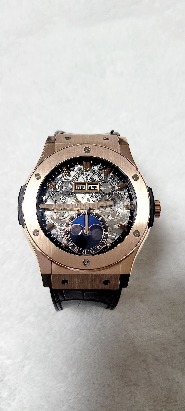 위블로 클래식 퓨전 문페이즈 18K 킹 로즈골드42mm--1