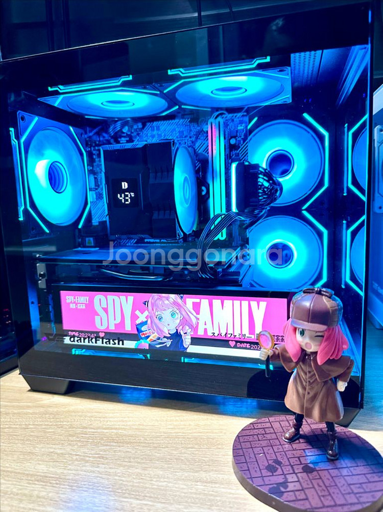 데스크탑 팝니다. 게이밍·영상편집·블랙 튜닝 완성!--0