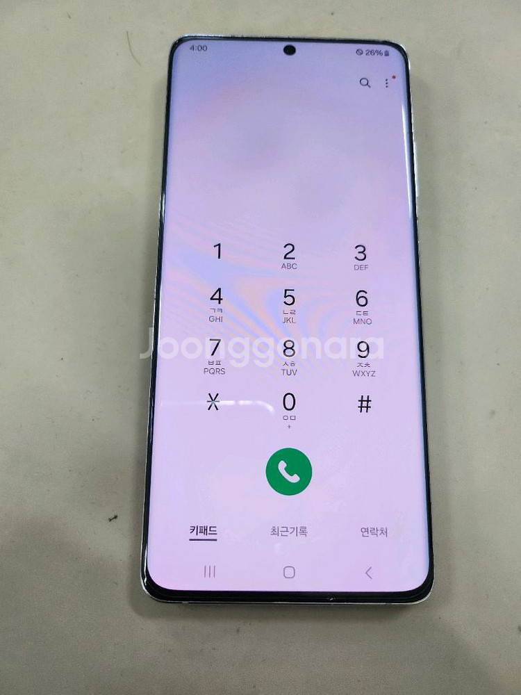 갤럭시S21울트라 256GB 실버 자급제 상태굿 입니다--2