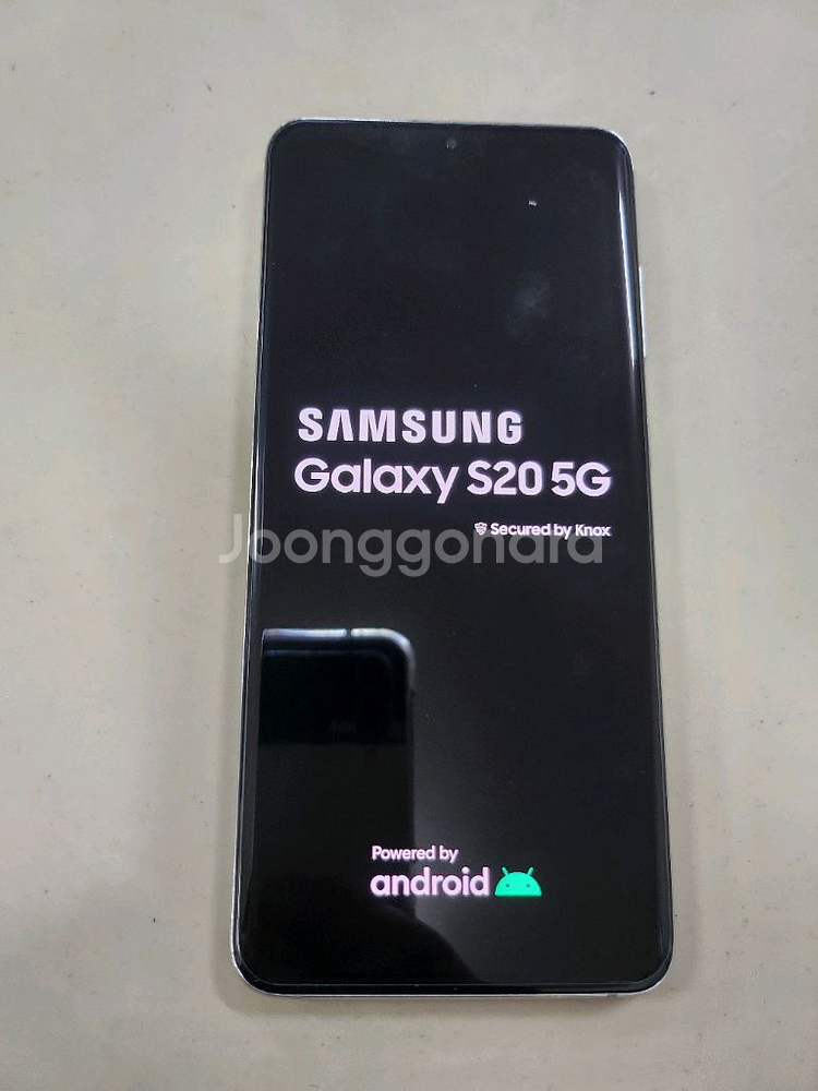 갤럭시S20 5G 128GB 화이트 깨끗 합니다.--0