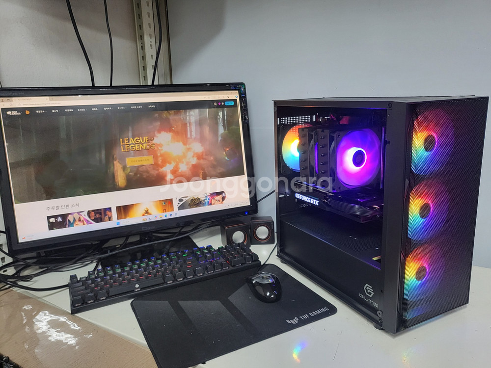 라이젠 7500F+RTX3060TI 게이밍컴퓨터 판매--4