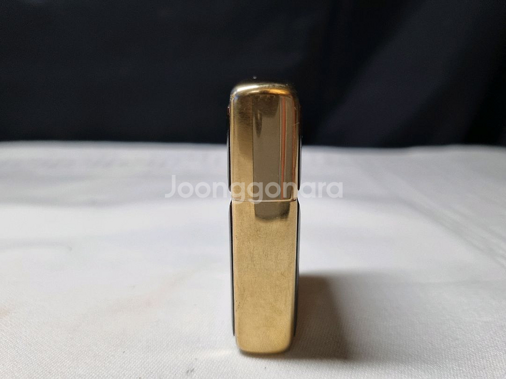 지포 골든 토터스 오일 라이터--1