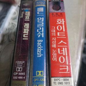 Pop Metal 카세트 테이프 3장 일괄
