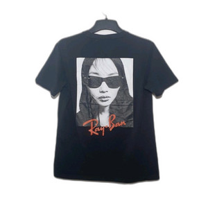 Ray Ban 레이밴 선글라스녀 빽프린팅 블랙반팔티